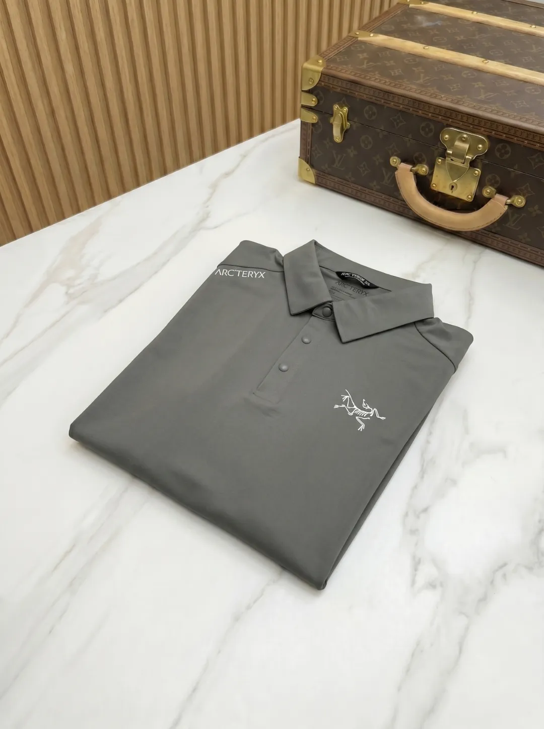 ARC'TERYX polo Same Style Breathable Classiclogo Same Style ：Gray Sizes：S-3XL